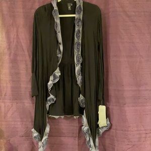 NWT Evening Jacket With Rosette Border